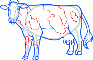 kak narisovat korovu1094